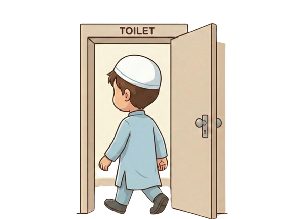 Dua for Entering Washroom